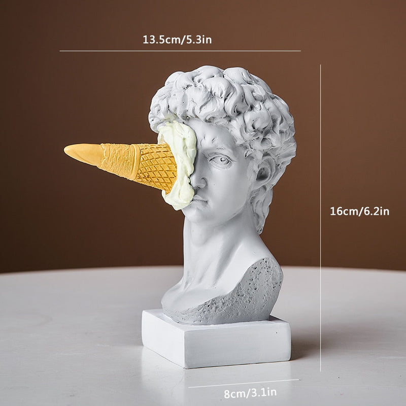Escultura Contemporânea Ice Cream David Canto Decor