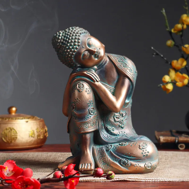 Escultura Buddha Adormecido Canto Decor