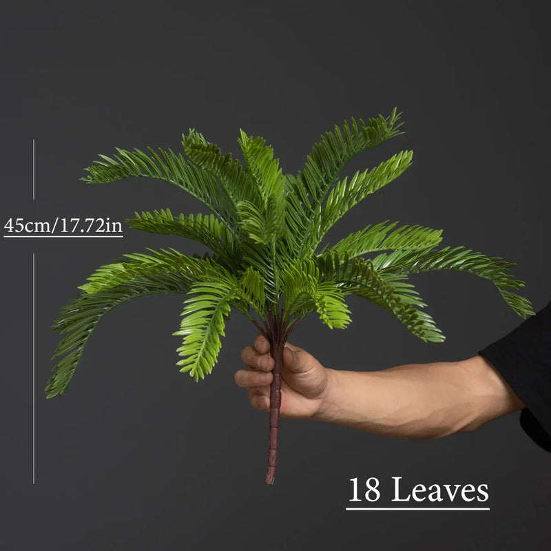 Folhas de Palmeira Artificial Tropical Canto Decor