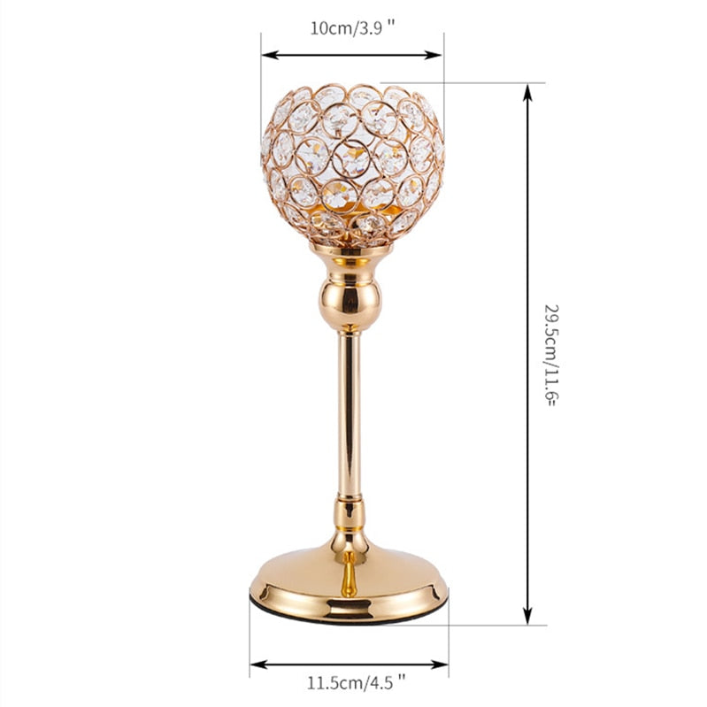 Castiçal Oval Lux – Elegância e Sofisticação para Sua Decoração | Decore PAZ Canto Decor