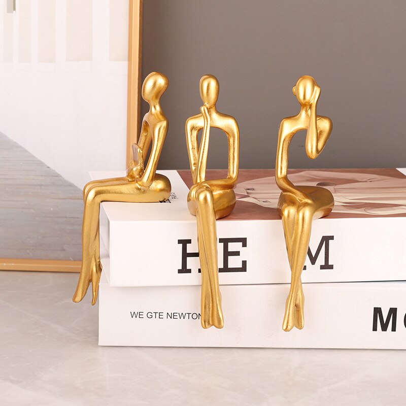 Ornamento Trio Pensador | Canto Decor Canto Decor