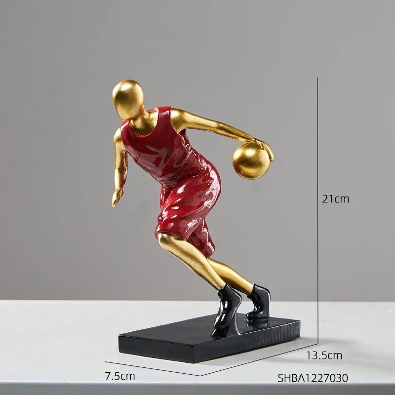 Ornamento Esportivo Basquete Canto Decor