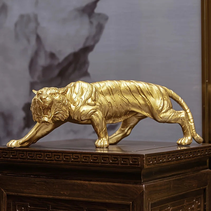 Ornamento o Tigre e o Touro Canto Decor