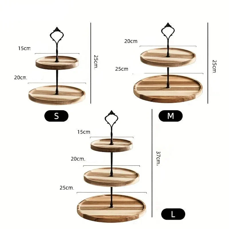 Suporte Bandeja em Camadas – Organização e Elegância para Sua Mesa | Canto Decor Canto Decor