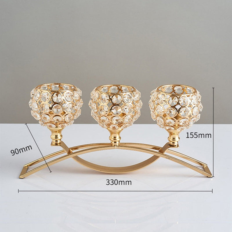 Candelabro Decorativo Linha LUX Trio Canto Decor