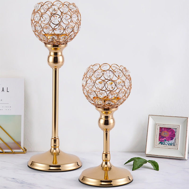Castiçal Oval Lux – Elegância e Sofisticação para Sua Decoração | Decore PAZ Canto Decor