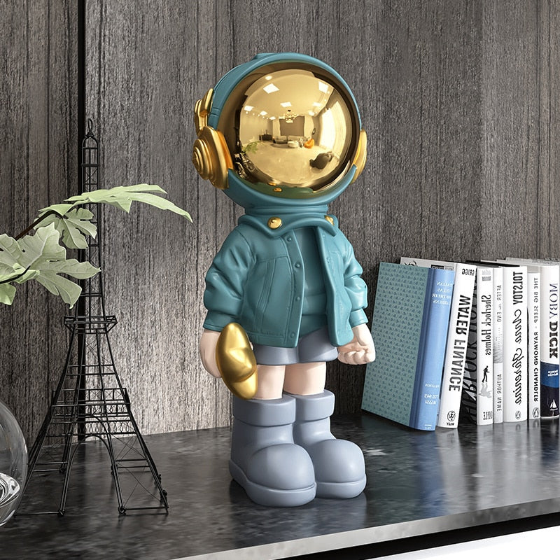 Escutura Moderna - O Astronauta Canto Decor