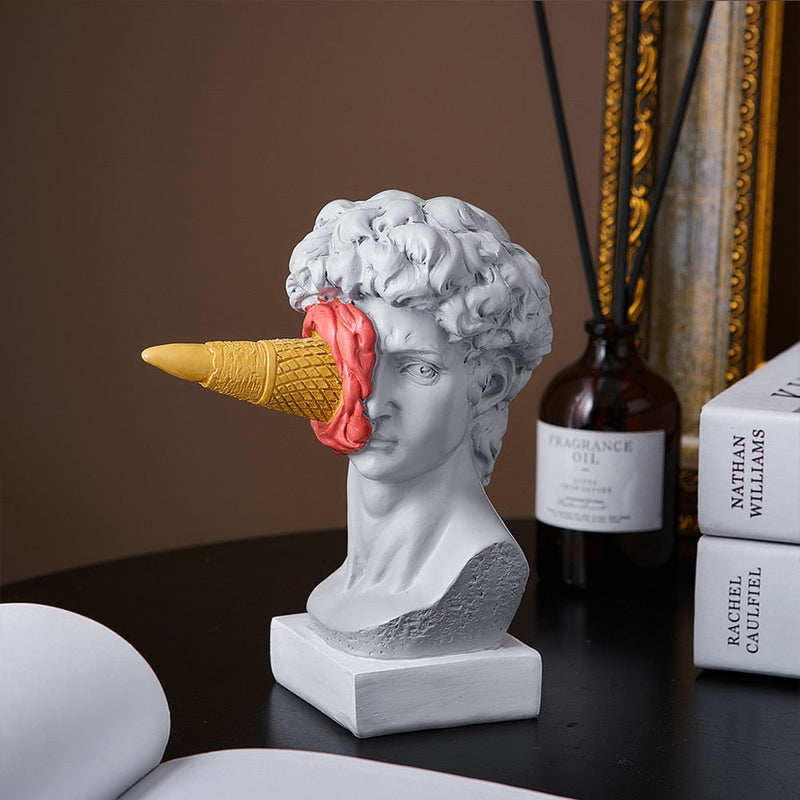 Escultura Contemporânea Ice Cream David Canto Decor