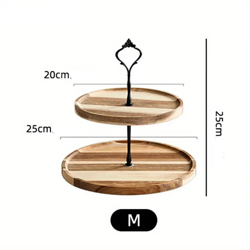Suporte Bandeja em Camadas – Organização e Elegância para Sua Mesa | Canto Decor Canto Decor