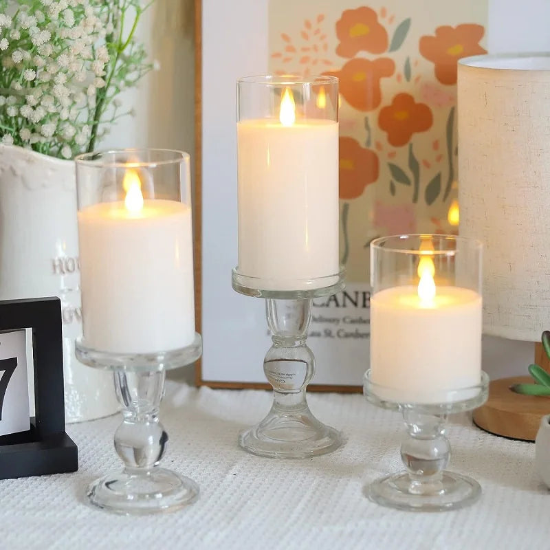 Velas Artificiais - Conjunto com 3 Peças | Canto Decor