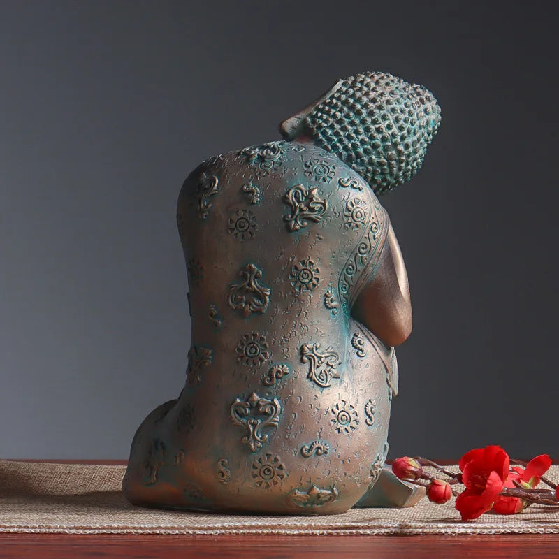 Escultura Buddha Adormecido Canto Decor