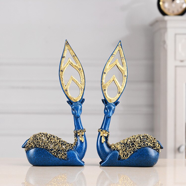 Ornamento The Deer - Conjunto com 2 peças Canto Decor