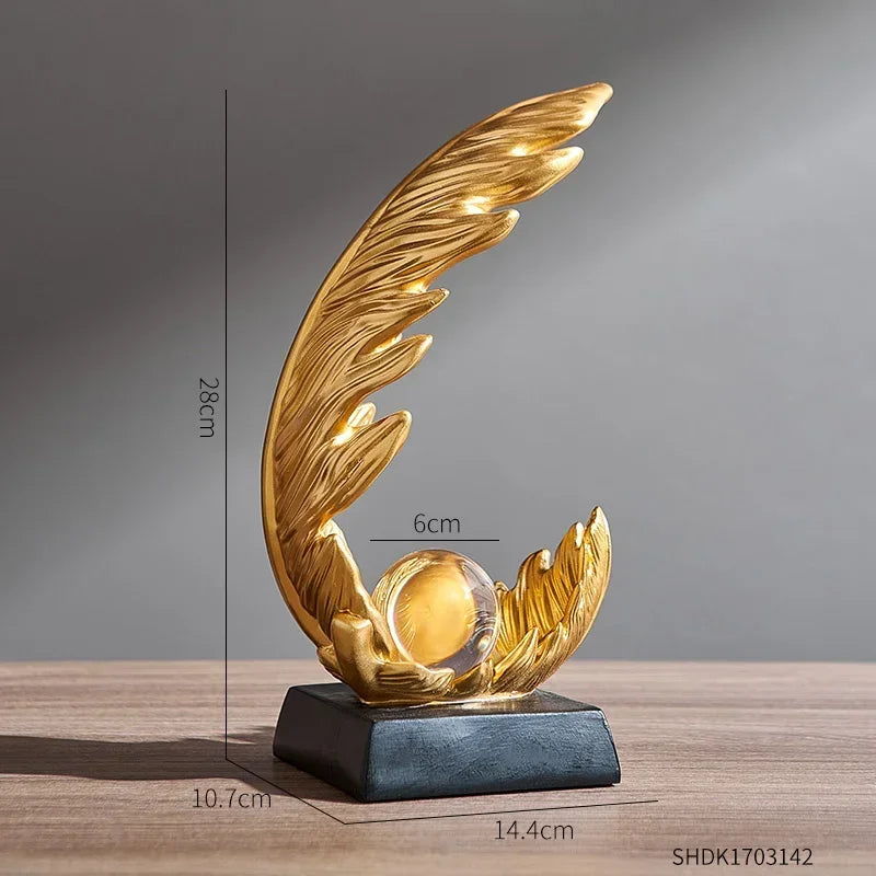 Ornamento Abstrato Flow Canto Decor