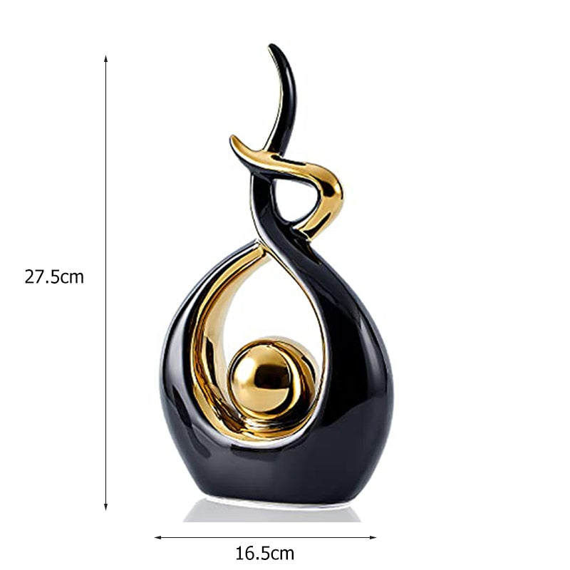Ornamento Cerâmico Clássico - Linha HomeStyle Canto Decor
