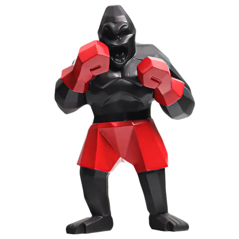 Ornamento Gorilla Boxeador Canto Decor