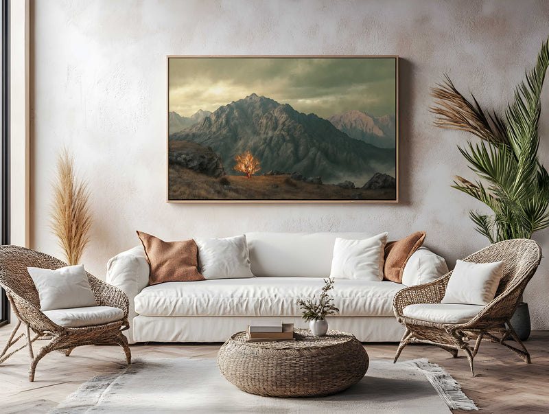 Quadro Decorativo 4K : Sara Ardente - Moiss e o poder de Deus em fogo | Arte Crist - Decore Paz Quadro Decorativo 4K : Sara Ardente - Moiss e o poder de Deus em fogo | Arte Crist - Decore Paz