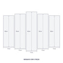 Quadro Decorativo 5 em 1 |  Leão, Lobo, Águia, Tigre e Onça | Motivacional Canto Decor