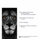 Quadro Decorativo 5 em 1 |  Leão, Lobo, Águia, Tigre e Onça | Motivacional Canto Decor