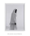 Quadro Cristão: Ele Vive | A Ressurreição de Jesus – Mateus 28:6 | Arte 4K Decore PAZ 🕊️🙏🏼