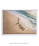 Quadro Cristão: Ele Me Guia em Águas Tranquilas | Salmo 23:2 – Arte Bíblica 4K Decore PAZ 🌊🐑