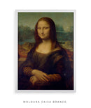 Quadro Decorativo Monalisa - Leonardo da Vinci 🖼️ | Arte Clássica e Elegante 4K - Decore PAZ