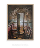 Quadro: Jesus, é o Caminho, a Verdade e a Vida | Inspirado em João 14:6 – Arte Cristã 4K Decore PAZ 🙌🏼🚪