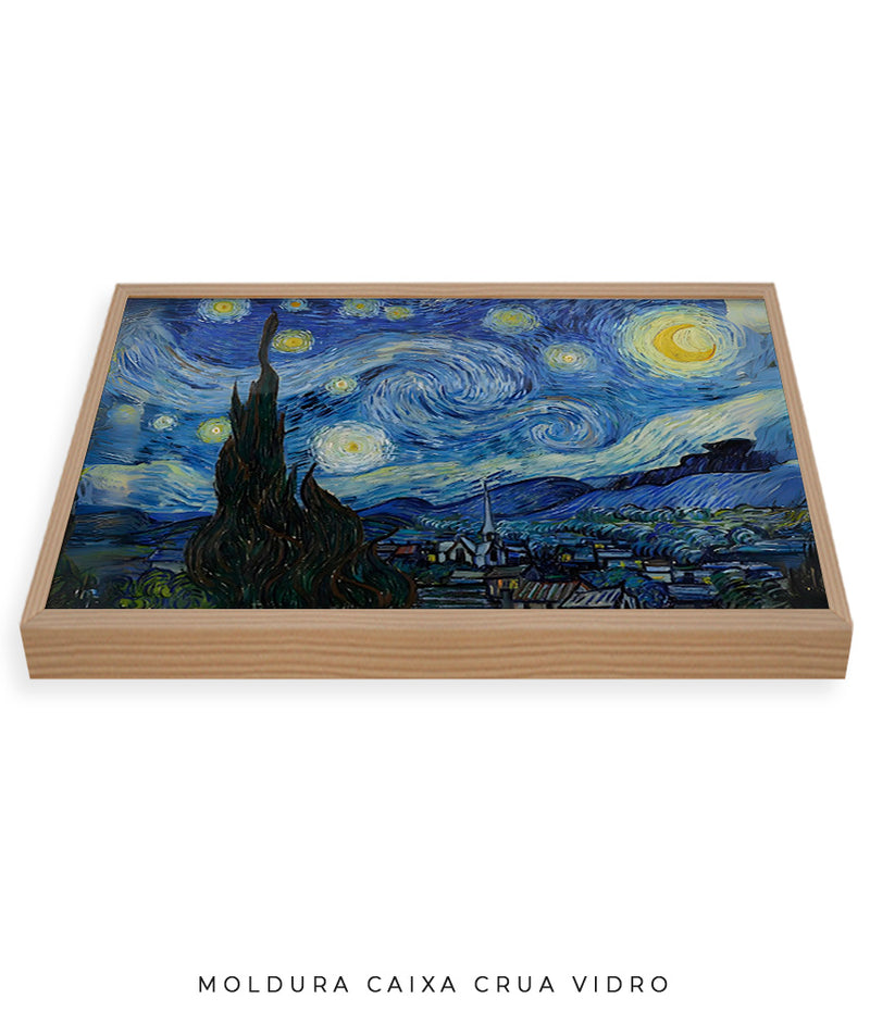 A noite estrelada - Pintura de Vincent van Gogh | Alta resolução 4K 🌃✨
