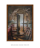 Quadro: Jesus, é o Caminho, a Verdade e a Vida | Inspirado em João 14:6 – Arte Cristã 4K Decore PAZ 🙌🏼🚪