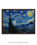 A noite estrelada - Pintura de Vincent van Gogh | Alta resolução 4K 🌃✨