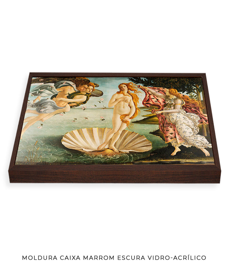 O Nascimento de Vênus – Obra-prima de Botticelli em Alta Resolução 🌊💫 | Arte Clássica Atemporal - Decore PAZ