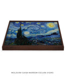 A noite estrelada - Pintura de Vincent van Gogh | Alta resolução 4K 🌃✨