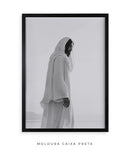 Quadro Cristão: Ele Vive | A Ressurreição de Jesus – Mateus 28:6 | Arte 4K Decore PAZ 🕊️🙏🏼