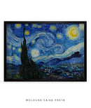 A noite estrelada - Pintura de Vincent van Gogh | Alta resolução 4K 🌃✨