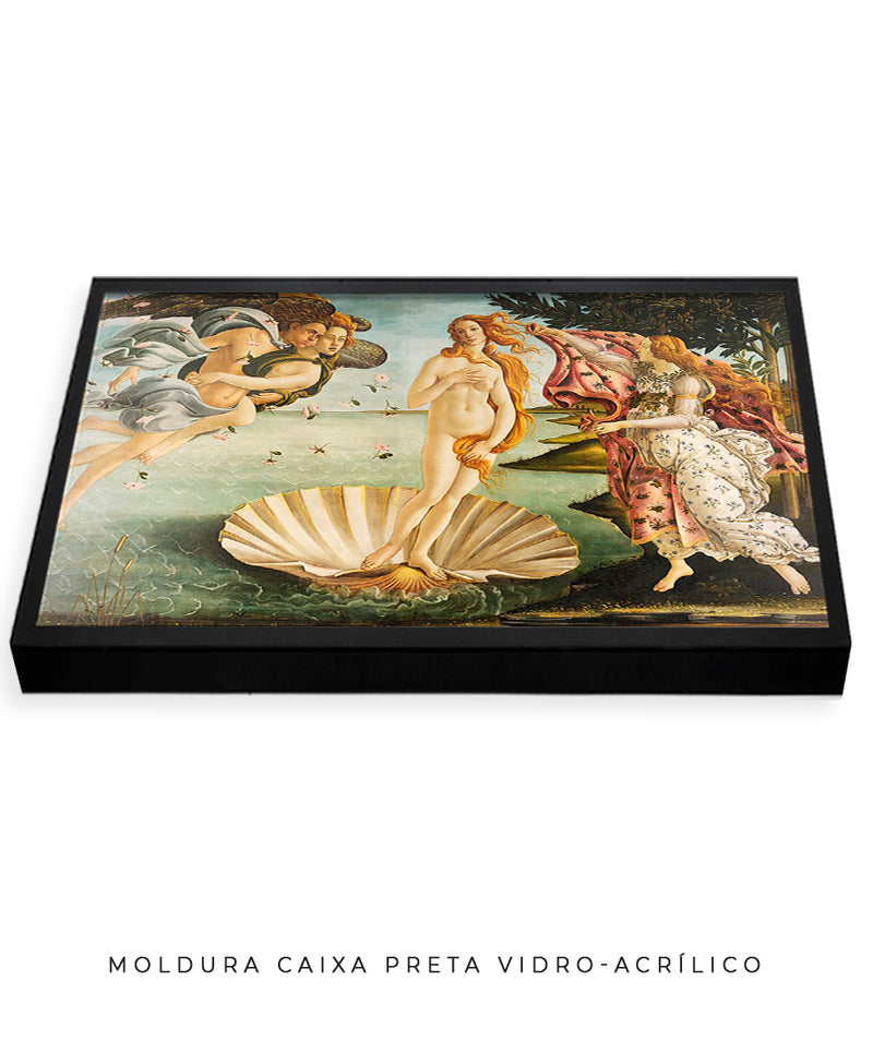 O Nascimento de Vênus – Obra-prima de Botticelli em Alta Resolução 🌊💫 | Arte Clássica Atemporal - Decore PAZ