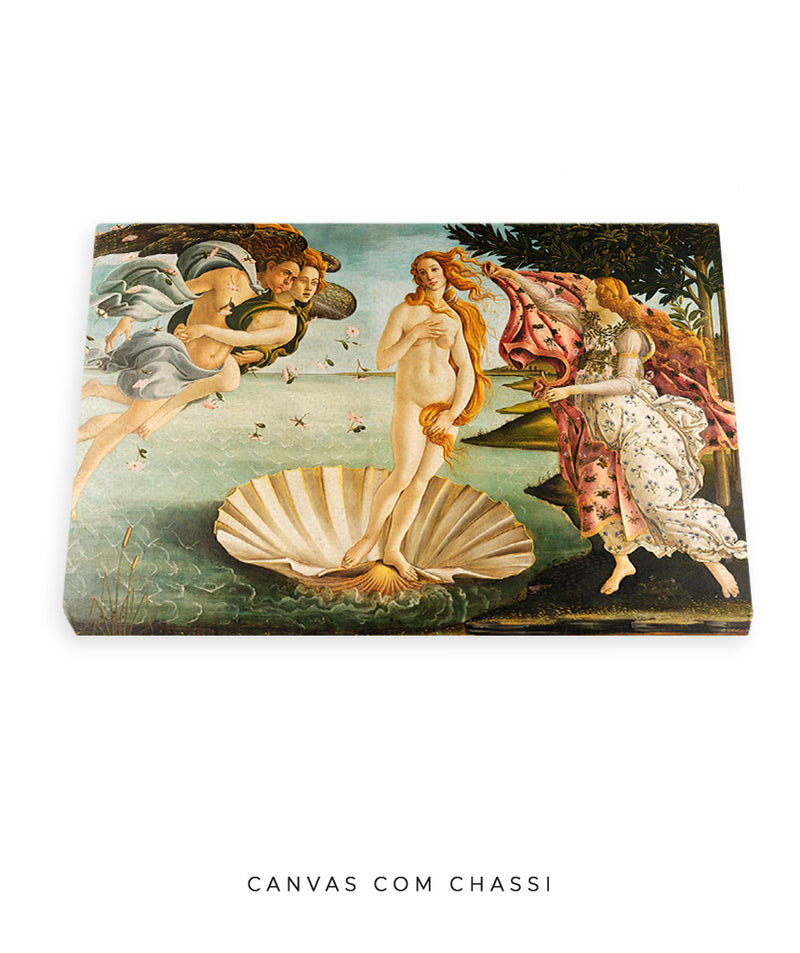 O Nascimento de Vênus – Obra-prima de Botticelli em Alta Resolução 🌊💫 | Arte Clássica Atemporal - Decore PAZ
