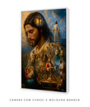 Quadro: A Jornada de Jesus | Arte Cristã, alta resolução 4K - Autoria Própria 🕊️🌊⛰️🙏🏼