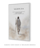 Kit 3 Quadros Decorativos : Trilogia de Inspiração | Sl 23:4, Sl 91:2 e Jr 29:11 - Arte Cristã 🙏🏼