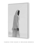 Quadro Cristão: Ele Vive | A Ressurreição de Jesus – Mateus 28:6 | Arte 4K Decore PAZ 🕊️🙏🏼