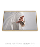 Quadro Decorativo: Sua mão me estendeu, Salmos 139:10 | Arte Cristã Exclusiva 4K Decore PAZ 🙏🏼