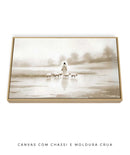 Quadro Para Sala Cristão: Jesus, o Pastor de Luz | Obra Espiritual Decorativa - Arte 4K Decore PAZ 🐑🕊️