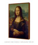Quadro Decorativo Monalisa - Leonardo da Vinci 🖼️ | Arte Clássica e Elegante 4K - Decore PAZ