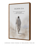 Kit 3 Quadros Decorativos : Trilogia de Inspiração | Sl 23:4, Sl 91:2 e Jr 29:11 - Arte Cristã 🙏🏼