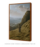 Jesus no Monte – Apreciando a Criação de Deus | Quadro Decorativo 4K, Decore PAZ ⛰️🌥️