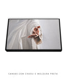 Quadro Decorativo: Sua mão me estendeu, Salmos 139:10 | Arte Cristã Exclusiva 4K Decore PAZ 🙏🏼
