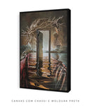 Quadro: Jesus, é o Caminho, a Verdade e a Vida | Inspirado em João 14:6 – Arte Cristã 4K Decore PAZ 🙌🏼🚪