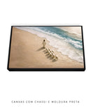 Quadro Cristão: Ele Me Guia em Águas Tranquilas | Salmo 23:2 – Arte Bíblica 4K Decore PAZ 🌊🐑