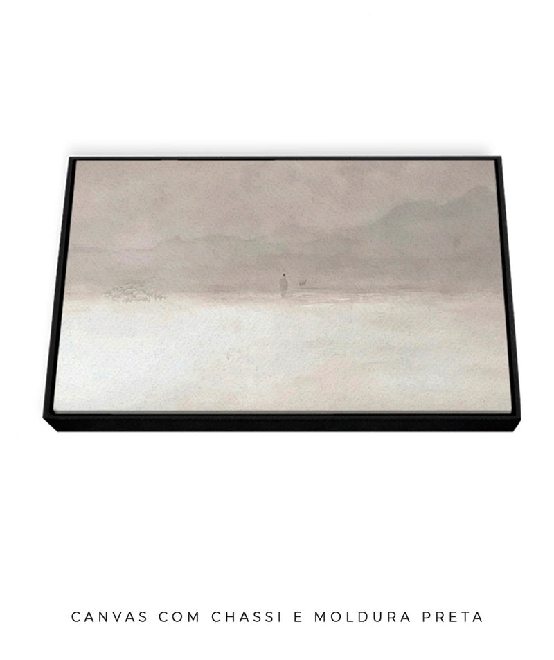 Jesus Restaurando o Cordeiro | Quadro Cristão Minimalista tons terrosos - Decore PAZ 🐑