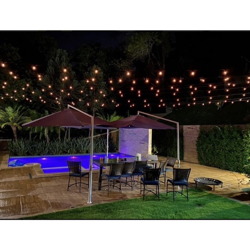 Varal De Luzes Festao 20 Mts (Lampadas Inclusa) Canto Decor