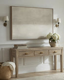 Jesus Restaurando o Cordeiro | Quadro Cristão Minimalista - Arte Cristã 4K Decore PAZ 🐑