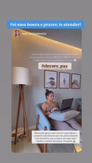 Quadro Trilogia Espiritual: Sala Minimalista Nutri.lucianasouza